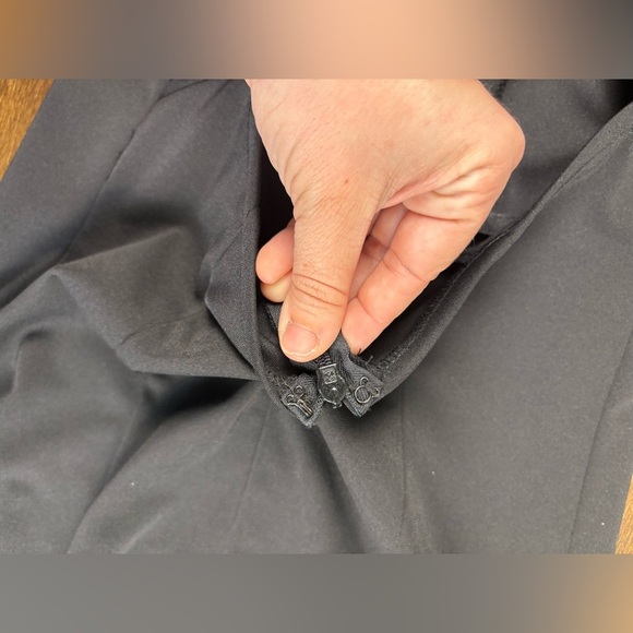 Zum Zum size 1 Juniors Black Floor Length Prom or Evening Dress LBD y2k Fitted - Picture 12 of 12